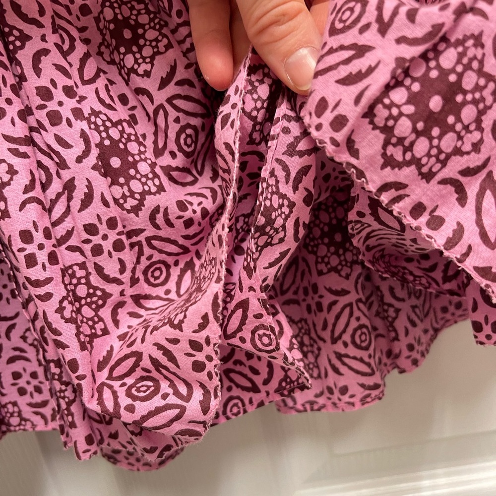 Apiece Apart Mango Bouquet Print Skirt - Picture 6 of 8